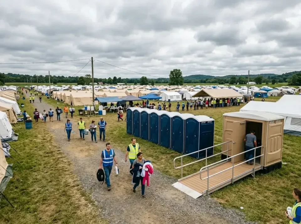 disaster-relief-camp-restrooms-010 — frequently asked questions, Dumpster & Portable Bathrooms Rental in Stanford, CA
